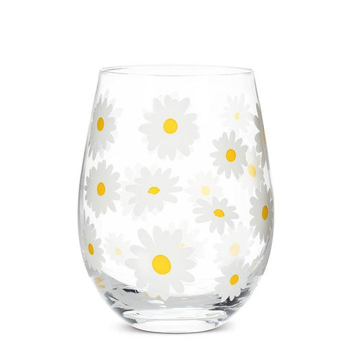 Abbott Stemless Wine Glass Daisy - Bear Country Kitchen