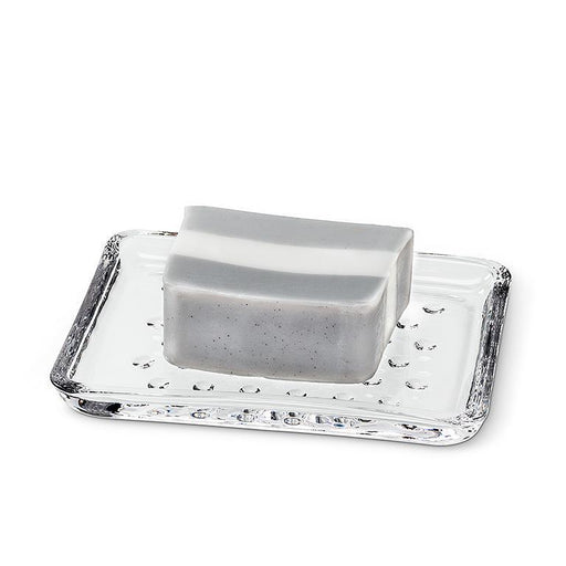 Abbott Simple Glass Rectangular Soap Dish - Bear Country Kitchen