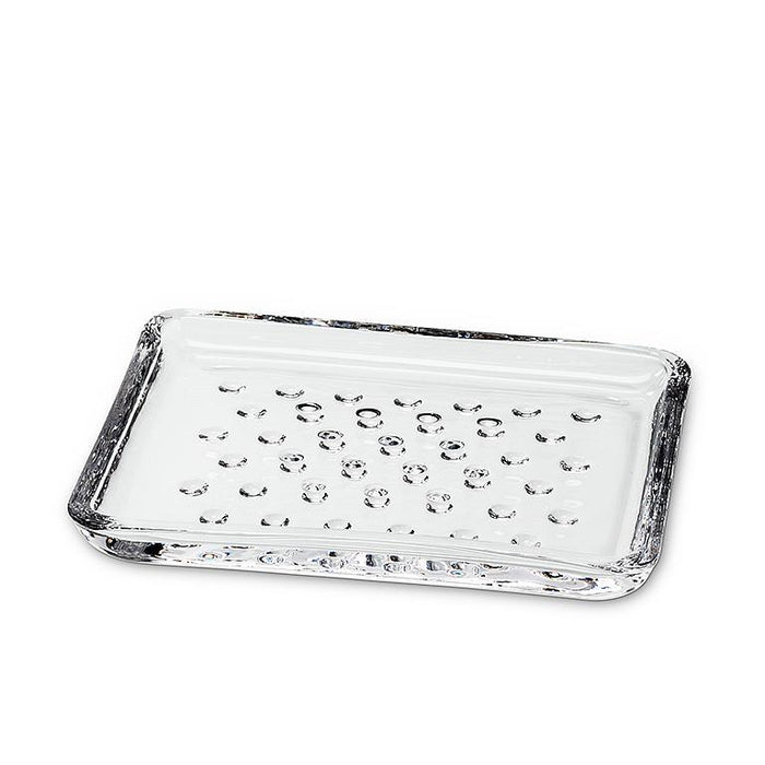 Abbott Simple Glass Rectangular Soap Dish - Bear Country Kitchen