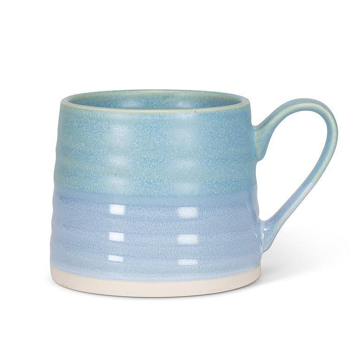 Abbott Ridged Mug Light Blue - Bear Country Kitchen
