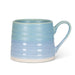 Abbott Ridged Mug Light Blue - Bear Country Kitchen