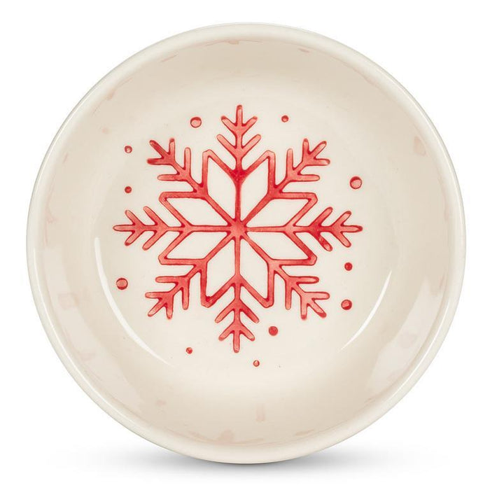 Abbott Small Bowl White Nordic Snowflake