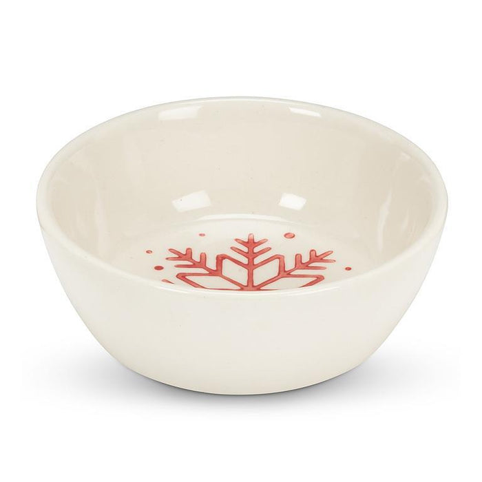 Abbott Small Bowl White Nordic Snowflake