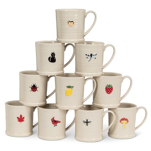 Abbott Maple Leaf on Rimmed Mug - Bear Country Kitchen