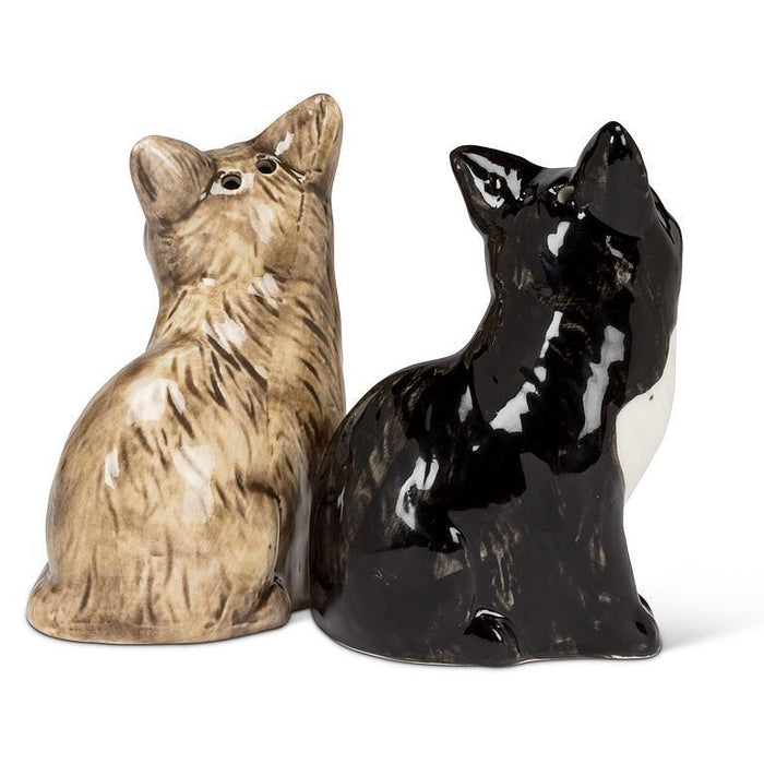 Abbott Salt &  Pepper Shaker Set Tomcat - Bear Country Kitchen