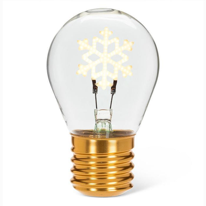 Abbott LED Neon Lightbulb Snowflake