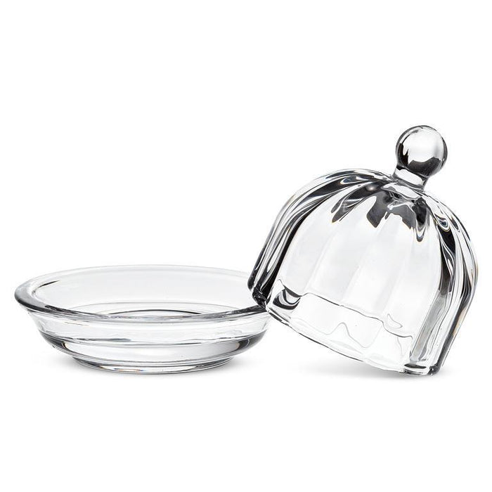 Abbott Small Optic Round Butter Dish - Bear Country Kitchen