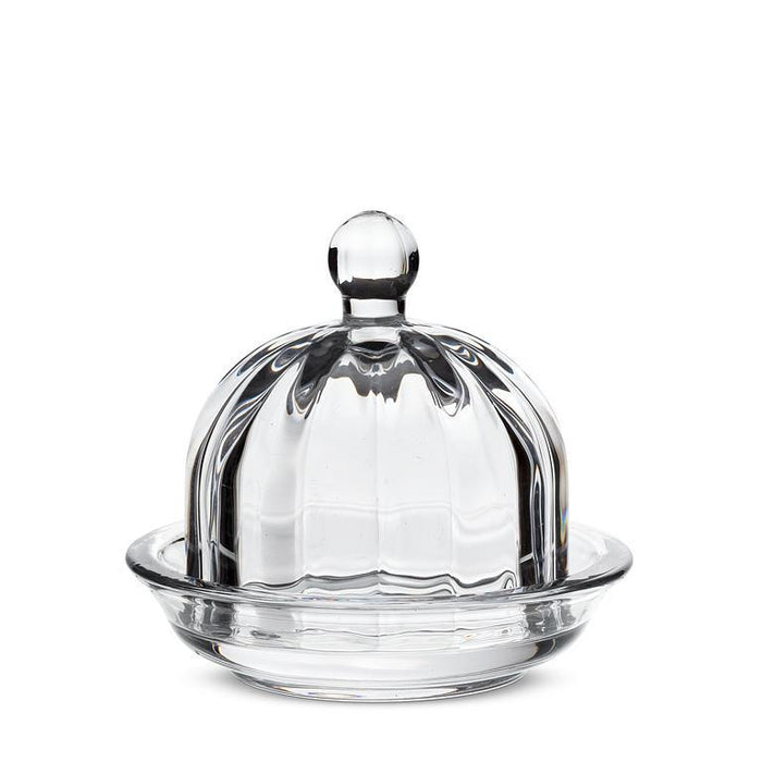 Abbott Small Optic Round Butter Dish - Bear Country Kitchen