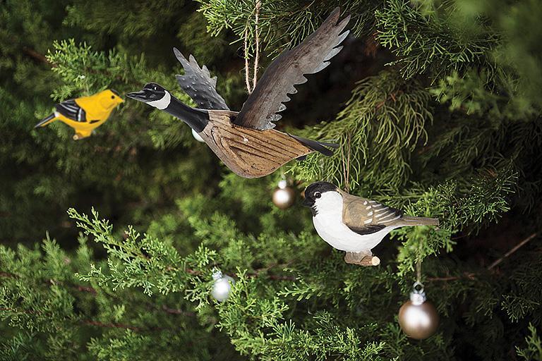 Abbott Ornament Flying Canada Goose - Bear Country Kitchen