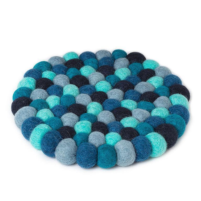 Abbott Round Felt Ball Trivet - Bear Country Kitchen