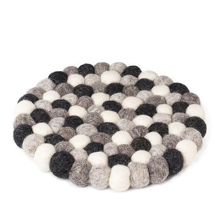 Abbott Round Felt Ball Trivet - Bear Country Kitchen