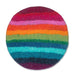 Abbott Round Felt Trivet Rainbow Stripe - Bear Country Kitchen