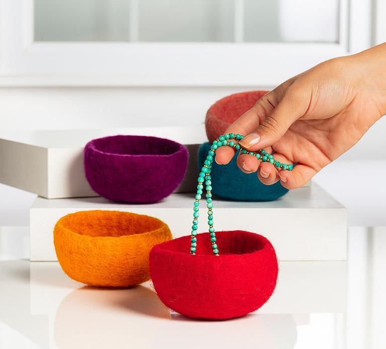 Abbott Felt Mini Bowls - Bear Country Kitchen