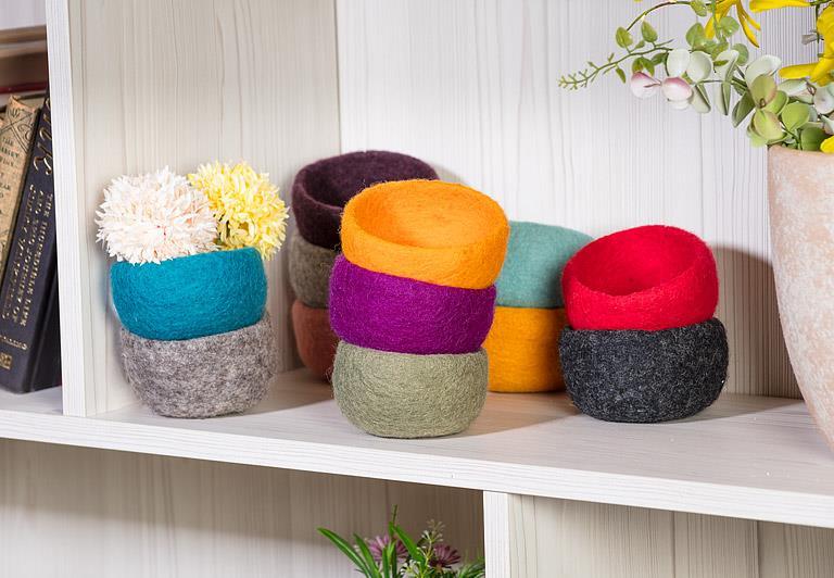 Abbott Felt Mini Bowls - Bear Country Kitchen