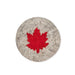 Abbott Felt Coaster Set Of 4 Grey Maple Leaf - Bear Country Kitchen