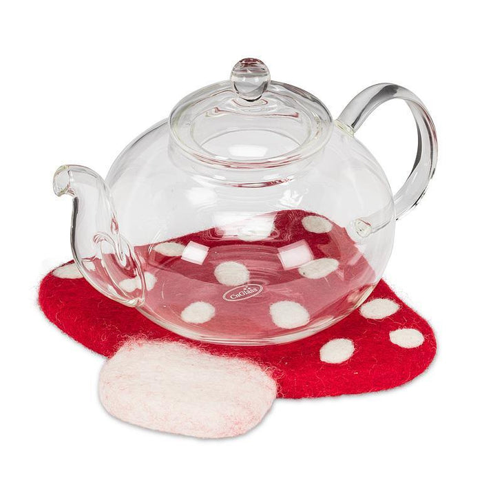 Abbott Felt Trivet Mushroom - Bear Country Kitchen