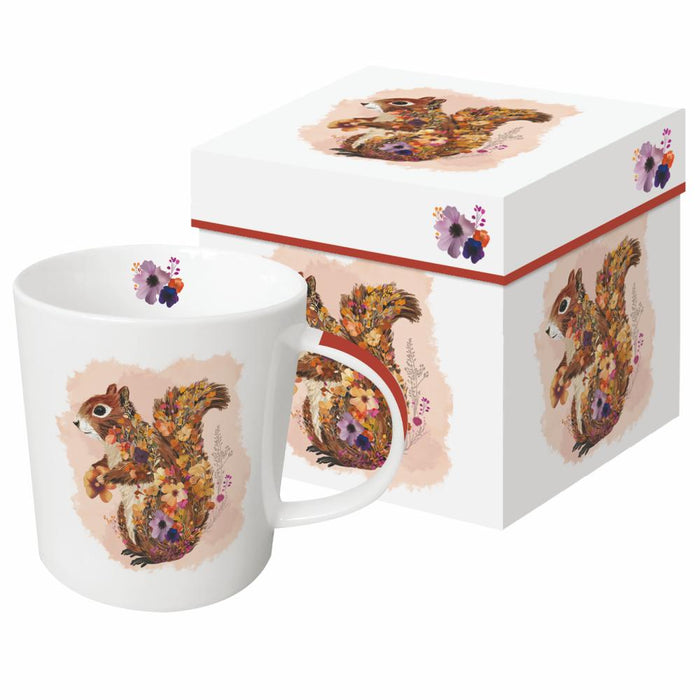 PPD New Bone China Mug In Giftbox Regency Squirrel - Bear Country Kitchen