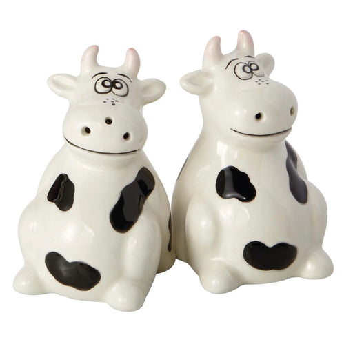 Design Imports Salt & Pepper Shaker Set Cows - Bear Country Kitchen