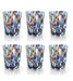 Mazzega Water Glass Harlequin - Bear Country Kitchen