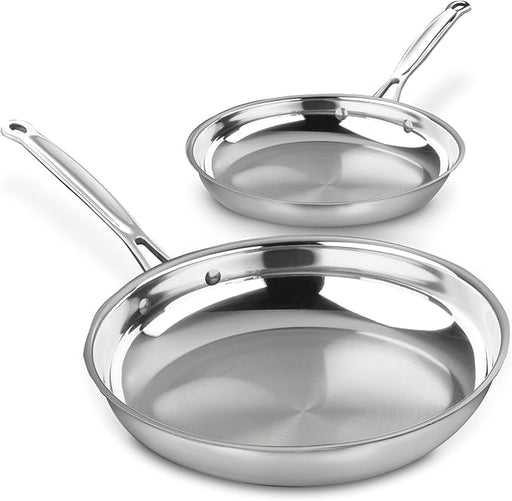 Cuisinart Stainless Steel Skillet Set Of 2 - Bear Country Kitchen