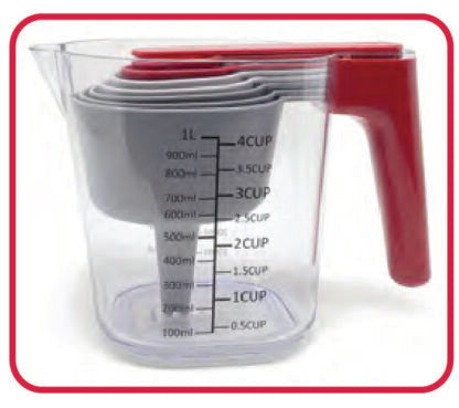 Norpro Nested Measuring Cups & Spoons Set Of 9 - Bear Country Kitchen