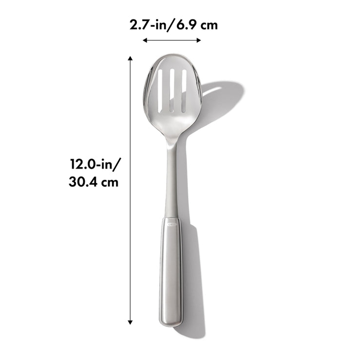 OXO Steel Slotted Spoon - Bear Country Kitchen