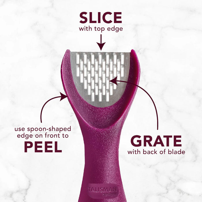 Talisman 3-In-1 Ginger Peeler Grater - Bear Country Kitchen
