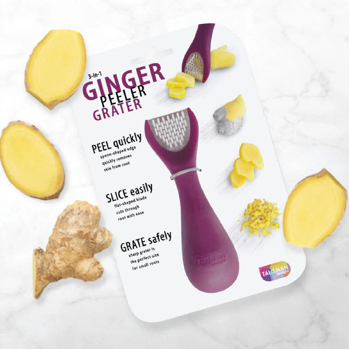 Talisman 3-In-1 Ginger Peeler Grater - Bear Country Kitchen