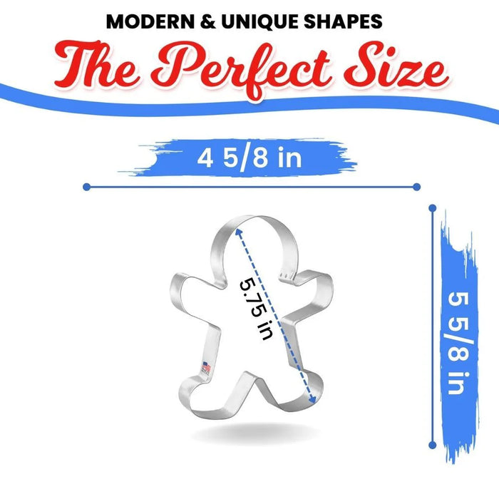 Cookie Cutter Set Of 3 Gingerbread Men - Bear Country Kitchen