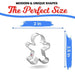 Cookie Cutter Set Of 3 Gingerbread Men - Bear Country Kitchen