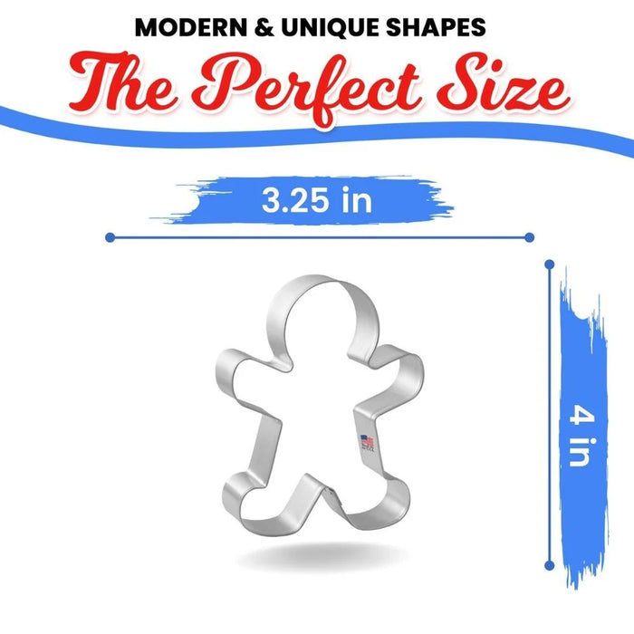 Cookie Cutter Set Of 3 Gingerbread Men - Bear Country Kitchen