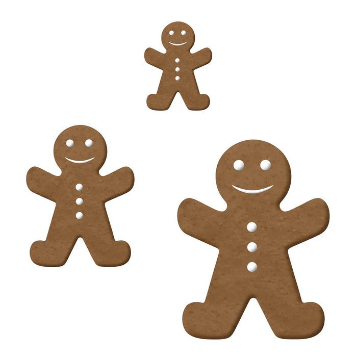 Cookie Cutter Set Of 3 Gingerbread Men - Bear Country Kitchen