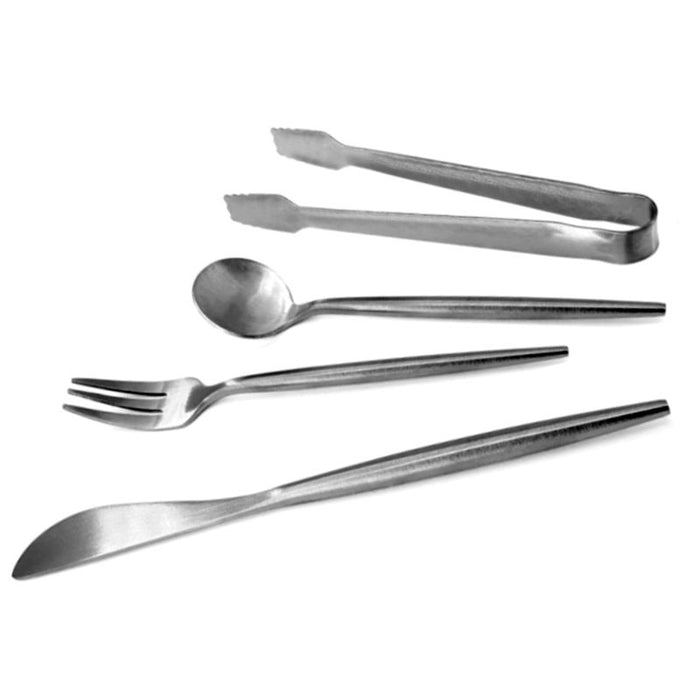 Natural Living Charcuterie Utensil Set Of 4 Stainless - Bear Country Kitchen