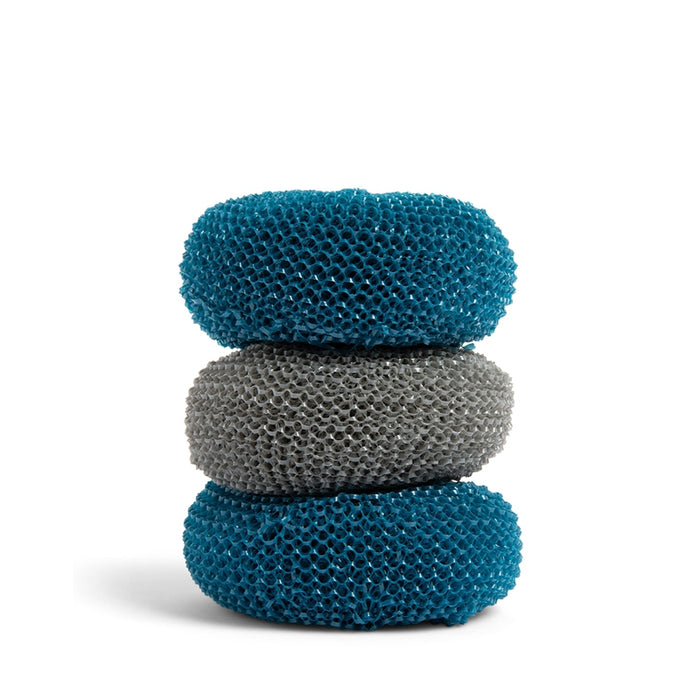 Full Circle Clean Ocean Netted Scrubbers Set Of 3 - Bear Country Kitchen