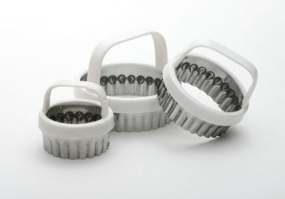 Norpro Scalloped Edge Cookie/Biscuit Cutter Set of 3 - Bear Country Kitchen