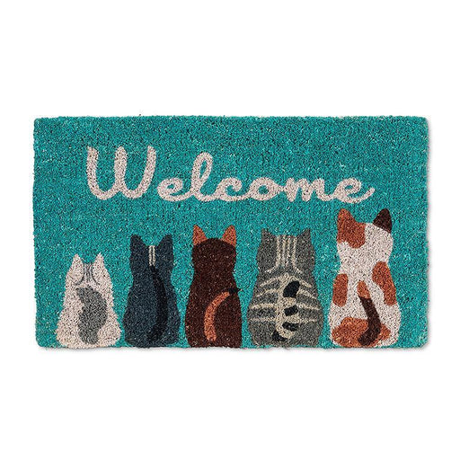 Abbott Coir Doormat Cats Welcome - Bear Country Kitchen