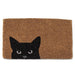 Abbott Coir Doormat Peeking Cat - Bear Country Kitchen