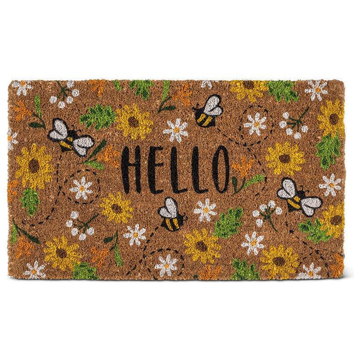 Abbott Coir Doormat Hello Bee - Bear Country Kitchen