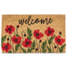 Abbott Coir Doormat Welcome Poppy - Bear Country Kitchen
