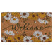 Abbott Coir Doormat Welcome Daisy - Bear Country Kitchen