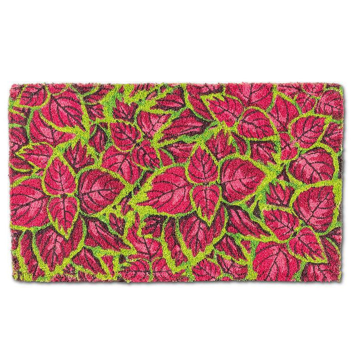 Abbott Coir Doormat Bright Leaves - Bear Country Kitchen