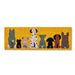 Abbott Balcony Doormat Row Of Dogs - Bear Country Kitchen