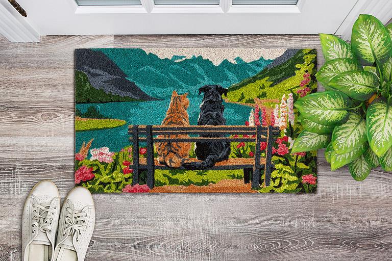 Abbott Coir Doormat Lakeside Pets - Bear Country Kitchen