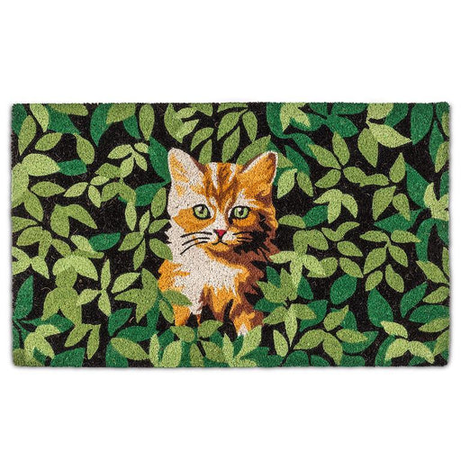 Abbott Coir Doormat Orange Cat - Bear Country Kitchen