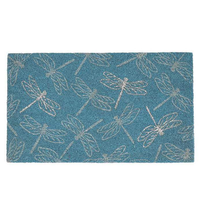 Abbott Coir Doormat Silver Dragonfly - Bear Country Kitchen