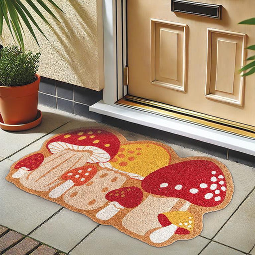 Abbott Coir Doormat Shaped Mushrooms - Bear Country Kitchen
