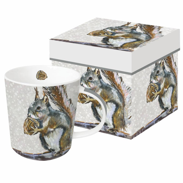 PPD Fine Bone China Mug in Giftbox Squirrel Portrait - Bear Country Kitchen