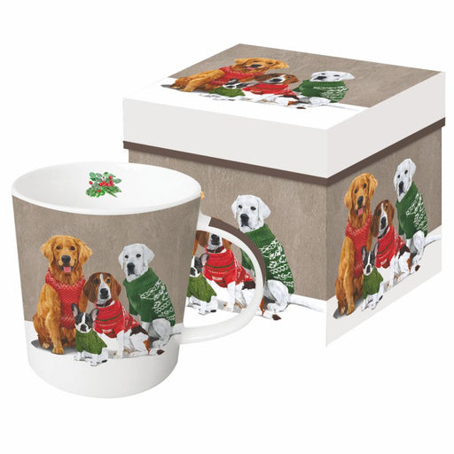 PPD New Bone China Mug In Giftbox Sweater Dogs - Bear Country Kitchen