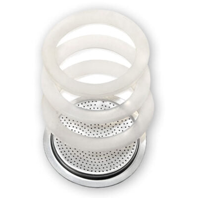 Vev Vigano Tradizione 3 Silicone Rings & Filter Plate 12 Cup MOKA - Bear Country Kitchen