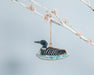 Abbott Metal Ornament Loon - Bear Country Kitchen